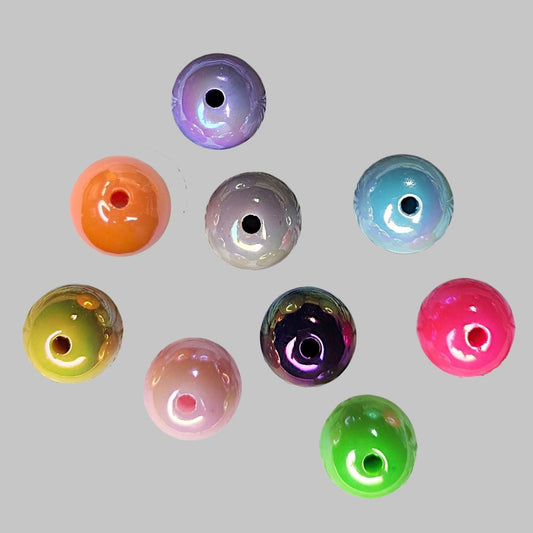 16mm Shiny Acrylic Beads