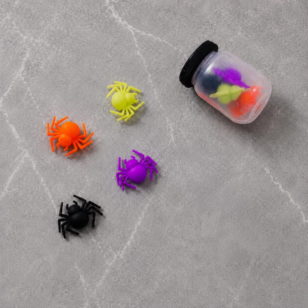 Spider Shaker Jar Bead