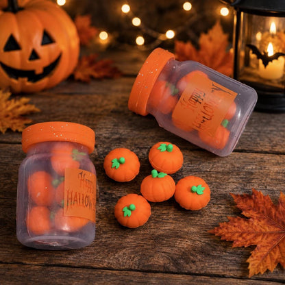 Pumpkin Shaker Jar Bead