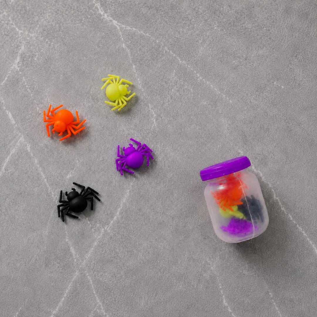 Spider Shaker Jar Bead