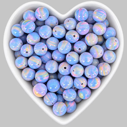 16mm Unicorn Clouds Resin Beads