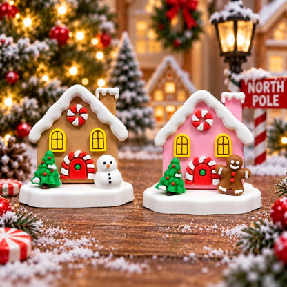 3D Gingerbread House Focal Bead