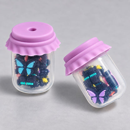 Butterflies Shaker Jar Bead