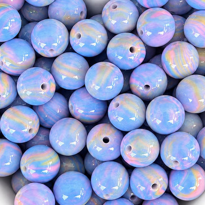 16mm Unicorn Clouds Resin Beads