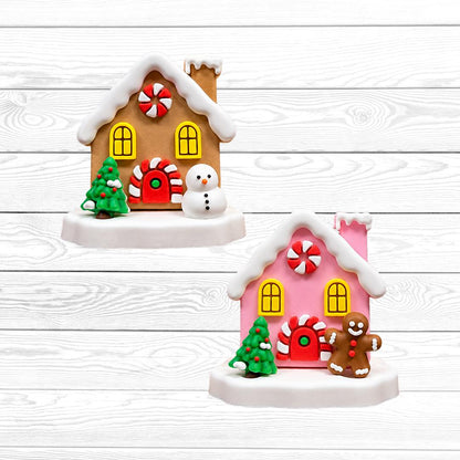 3D Gingerbread House Focal Bead