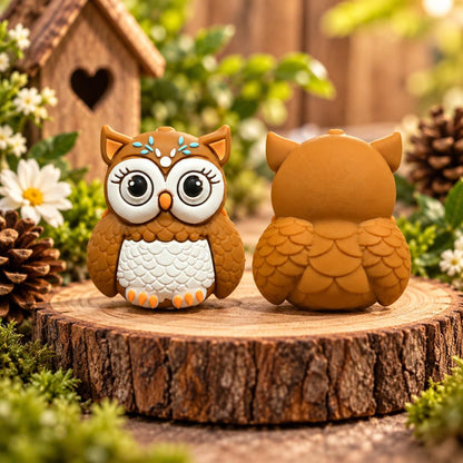 3D Owl Focal Bead