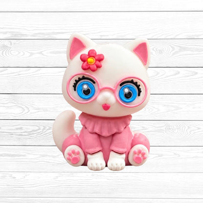 3D Cat Focal Bead