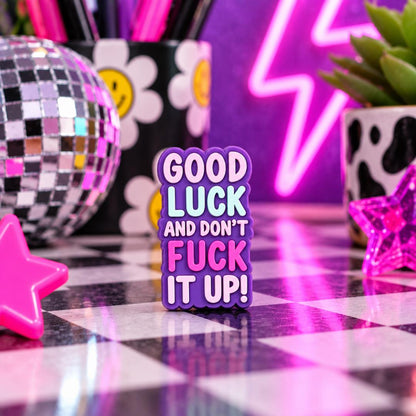 Good Luck and Don't F It Up Focal Bead 263
