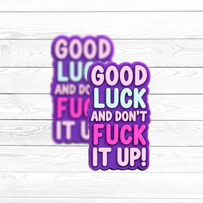 Good Luck and Don't F It Up Focal Bead 263