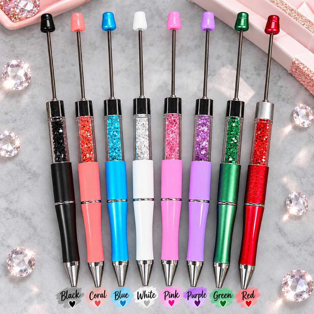 Beadable Snow Globe Prefilled Pens