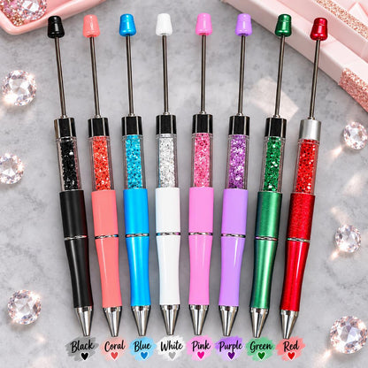 Beadable Snow Globe Prefilled Pens