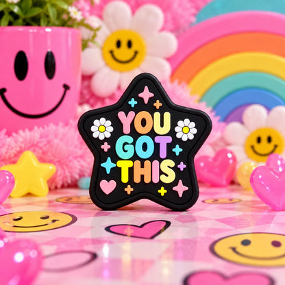 You Got This Focal Bead, Motivational Focal Beads 272