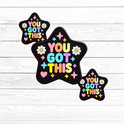 You Got This Focal Bead, Motivational Focal Beads 272