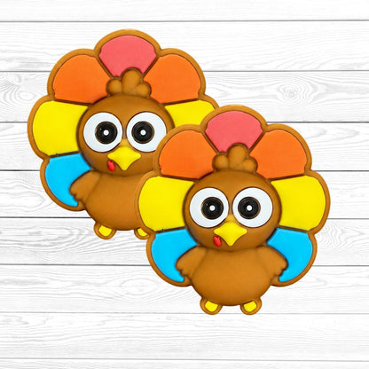 3D Turkey Focal Bead