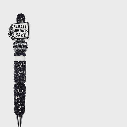 Small Business Babe Beaded Pen