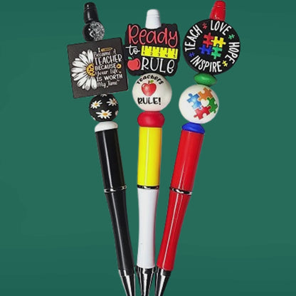 Schoolteacher Beaded Pen